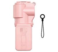 QINGZY Funda Protectora de Pantalla Accesorios Pocket-3, Gimbal Protector de Pantalla Compatible, Pantalla Antiarañazos y Funda de Cardán, Fundas Rígida Con Forro Suave, Diseño Compacto (Rosa)