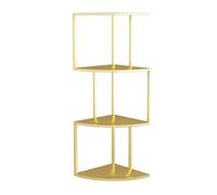 Qinhaixi Berning d'angle, étagère d'angle autoportante, Grand Rack d'affichage d'étagère de Rangement en Forme de L, adapté au Salon, au Bureau à Domicile, Chambre à Coucher