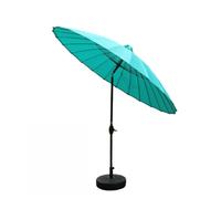 Qinhaixi CLSDRZC 2,7m Grand parasol répulsif à eau, cantilever suspendu 8 côtes patio parapluie extérieur