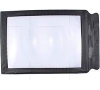 Qinhaixi Magifier 5X Grande Carte rectangulaire A4 Ultra-Thin PVC Grannifing lays - 305 x 195 mm Distortion Free Lens for Seniors Basse Vision Books Pages Magazines Newspapers