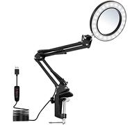 Qinhaixi Magnificateur 5X Lampes de Bureau de Grande Enver