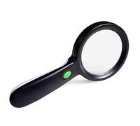 Qinhaixi Magrand Anti-Slip Pandon Portable Grannifing Gurnifing 12 LED Énergie LED Verre Anticratte Large Lens Lans Lens Lire pour Le Groupe de Personnes âgées Amateu Amateu Amateu