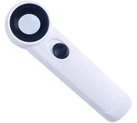 Qinhaixi Magrand Magrandage Verre Maîtrise 45 Fois LED Lampe à Lampe enrobée Handoue de Main-d'agression de Grande envergure en Porcelaine de Porcelaine et Peinture
