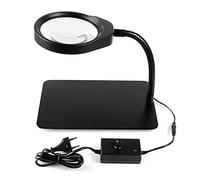 Qinhaixi Magrfiants Desktop Lumières illuminées Éclairage réglable Vle-Gagnifage Électronique Réparation Réparation Soudage Miroir de grossissement Multi-Fonction
