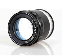 Qinhaixi Mandolatif d'agrandissement des lentilles optiques métalliques 8 lumières LED 51 Magrands de 43 mm
