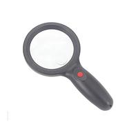 Qinhaixi Pocket de Poche Portable de lumière Portable HD Double Lens 10 Fois Vieil étudiant Enfant grossissement de loupe 115x220 mm Magrands