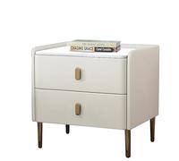 Qinhaixi Tables de Chevet, Table de Table de Chevet Minimaliste Moderne avec tiroirs - Table d'appoint Robuste et Facile à Assembler pour la Chambre, Le Placard, Le Bureau et Le dortoir Universitaire