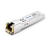 QINIYEK 1.25G SFP-T, 1000BASE-T RJ45 Cuivre SFP pour Cisco GLC-T/SFP-GE-T, Ubiquiti UF-RJ45-1G, Netgear, , Supermicro, ,jusqu'à 100m (Lot de 1)