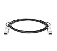 QINIYEK Câble 10G SFP+ DAC Twinax, câble Passif en cuivre à Connexion directe (DAC), Compatible avec Cisco SFP-H10GB-CU 2M, Ubiquiti UniFi, Supermicro, Netgear, Mikrotik, 2 mètres (6,5 Pieds)