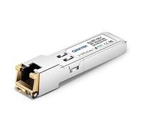 QINIYEK Émetteur-récepteur SFP+ 10GBase-T, émetteur-récepteur cuivre 10G SFP+ RJ45, Compatible avec Juniper EX-SFP-10GE-T, Netgear, Fortinet, Supermicro, Mikrotik Unifi, jusqu'à 30 m