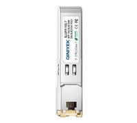 QINIYEK Émetteur-récepteur SFP+ 10GBase-T,émetteur-récepteur cuivre 10G SFP+ RJ45,Compatible pour Cisco SFP-10G-TS,Ubiquiti UniFi UF-RJ45-10G,Mikrotik,Fortinet,Supermicro,jusqu'à 30 m (Lot de 1)