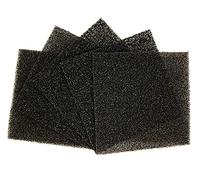 QINIZX Lot de 5 absorbeurs de fumée à souder, Filtre à Charbon Actif, Filtre à Soudure, Filtre à fumée, Filtre à fumée, Ventilateur de Travail pour Station de Soudure (12 x 12 x 0,5 cm)