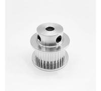 Qinlu-Impression 3D Pièces d'imprimante 3D GT2 Roue synchrone 2GT 30 dents Type BF Trou en aluminium 4/5/6/6,35/8/10 mm Largeur 6/10 mm, Transmission fluide(4mm,1PC_10MM)