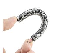 Qinlu-Ressort comprimé hélicoïdal 5pcs Acier Dual Crochet Petite Tension Spring Fil Dia 1.2mm DIA 8 10 12MM Longueur 40-100mm, les projets de bricolage(80mm,12mm)