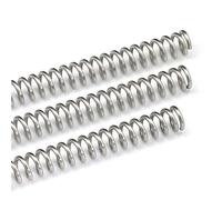 Qinlu-Ressort comprimé hélicoïdal Type de compression de 305mm Type de Compression Dia 1.5mm 2mm Spring de pression longue 2mm, 1pcs, les projets de bricolage(1.5x25x305mm)