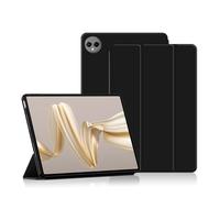 QINOUK Coque pour Huawei MatePad Pro 12.2 2024, [Fonction Stand] Coque de Protection en TPU Anti-Rayures, Coque Intelligent Ultra-Mince Kickstand Case pour Huawei MatePad Pro 12.2 2024-Noir