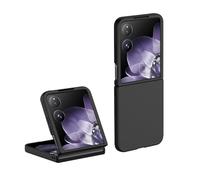 QINOUK Coque pour Xiaomi Mix Flip, [Anti-Rayures] Coque Protecteur en PC Dur, Coque Ultra-Mince pour Xiaomi Mix Flip-Noir