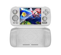 QINOUK Étui pour Anbernic RG 406H, Anti-Rayures and Antichoc Protecteur Étui Souple TPU Case Compatible with Anbernic RG 406H-Blanc