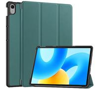 QINOUK Etui pour Huawei MatePad 11.5, [Stand Feature] Couverture Intelligente Ultra Fine, PU et PC Étui Protecteur Anti-Rayures, for Huawei MatePad 11.5-Vert