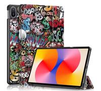 QINOUK Etui pour Huawei MatePad SE 11 2024, [Stand Feature] Couverture Intelligente Ultra Fine, PU et PC Étui Protecteur Anti-Rayures, for Huawei MatePad SE 11-4