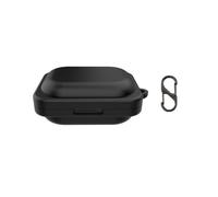 QINOUK Étui pour Nothing Ear (a), Étui en Silicone Souple, avec Clip en Forme de D, Étui de Protection pour Nothing Ear a-Noir
