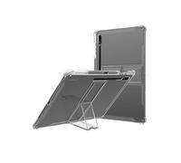 QINOUK Étui pour Samsung Galaxy Tab S9 FE, [Protection Airbag] Étui Protecteur Ultra-Mince en TPU Souple, Stand Featur Case pour Samsung Galaxy Tab S9 FE-Transparent