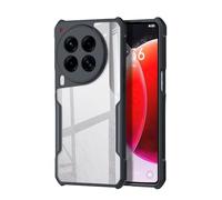 QINOUK Étui pour Tecno Camon 30 Premier, [Protection Airbag] Étui de Protection Transparent en PC + TPU Souple, Etui Anti-Rayures pour Tecno Camon 30 Premier