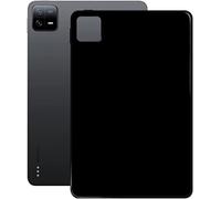 QINOUK Étui pour Xiaomi Pad 6, [Antichoc] Coque Arrière Ultra-Mince, Antidérapante, Étui Souple TPU-Noir