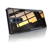 QINOUK Étui pour ZTE Nubia Red Magic 8S Pro, [Protection Airbag] Étui de Protection Transparent en PC + TPU Souple, Etui Anti-Rayures pour ZTE Nubia Red Magic 8S Pro