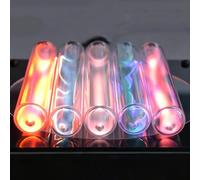 QINPI Lumineux À Tube De Gaz Rare Plasma, Néon/Krypton/Hélium/Argon/Xénon, Accessoire De Démonstration pour Bobine Tesla, pour L'éducation Scientifique, Les Démonstrations De Laboratoire