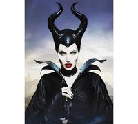 QINRUBB DIY Magic Witch Diamond Art Kit for Beginners Adults, Full Drill Villain Diamond Painting Kits, 5D Maleficent Painting by Numbers DIY Craft Kits for Home Wall Decor 12x16 inch