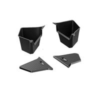 QINSHU Cache-Bagages Bacs Rangement Coffre Arrière Tapis Doublure Chargement Boîte Latérale D'organisation pour Tesla pour Modèle Y pour Juniper 2025 2026 Couverture Cargaison(Type-2)