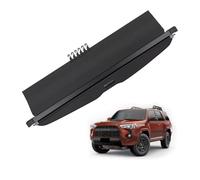 QINSHU Cache-Bagages Couverture Coffre Rétractable pour Toyota pour 4runner 2010 - 2022 Porte-Colis Bouclier Anti-Regard Confidentialité Couverture Cargaison(Canvas)