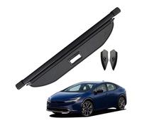 QINSHU Cache-Bagages Couverture Coffre Rétractable pour Toyota pour Prius 2023 2024 Porte-Colis Bouclier Anti-Regard Protection Confidentialité Couverture Cargaison(Leather)