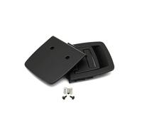 QINSHU Cache-Bagages pour BMW pour X5 pour X6 E70 E71 E72 F15 F16 5GT F07 Coffre Arrière Bagages Queue Couverture Tapis Sol Poignée Bouton Verrouillage 51479120283 Couverture Cargaison(Model A-Black)