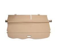 QINSHU Cache-Bagages pour Toyota pour Land pour Cruiser pour Prado FJ150 LC150 150 2010-2021 Couverture Chargement Arrière Cloison Rideau Écran Ombre Couverture Cargaison(Beige)