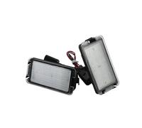 QINSHU Car Indicateur 2X LED Éclairage Plaque D'immatriculation Pour Seat Pour Cordoba Pour Leon Pour Toledo MK2 MK3