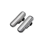 QINSHU Car Indicateur Clignotant Dynamique À LED Rétroviseur Latéral Couleur Ambre Pour Citroen Pour C4 I 2004-2011(Dynamic Crystal)