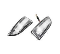 QINSHU Car Indicateur Clignotant Dynamique À LED Rétroviseur Latéral Lampe Témoin Séquentielle Pour Megane MK3 Pour Grand Pour Scenic Pour Fluence Pour Latitude(Dynamic Crystal)