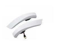 QINSHU Car Indicateur Clignotant Dynamique LED Rétroviseur Latéral Pour Ford Pour Focus 2 3 Mk2 Mk3 Pour Mondeo Mk4(Milk white shell)