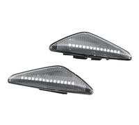 QINSHU Car Indicateur Clignotant Latéral Dynamique À LED Pour BMW Pour X3 F25 Pour X5 E70 Pour X6 E71 E72(Crystal type)