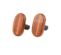 QINSHU Car Indicateur Clignotant Latéral Dynamique À LED Pour Suzuki Pour Jimny JB64W JB74 JB23 JB64 1999-2019(Dynamic Orange)