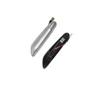 QINSHU Clignotants LED pour BMW E60 E61 E90 E91 E87 E81 E83 E84 E88 E92 E93 E82 E46 Série 1 3 5 Clignotant Séquentiel LED Feu Position Latéral Clignotants dynamiques(Dynamic Crystal)