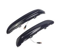 QINSHU Clignotants LED pour Peugeot 2008 208 2012 2013 2014 2015 2016 2017 2018 2019 2020 LED Rétroviseur Latéral Dynamique Clignotant Lumière Fluide Style Voiture Clignotants dynamiques