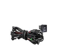 QINSHU Feu Antibrouillard Lot De 2 Feux Antibrouillard Avant À LED 30 W Jour DRL 6000 Lm Pour Toyota GT86 2013 2014 2015 2016(Harness Wire)