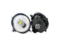 QINSHU Feu Antibrouillard Pour Mazda Pour Speed 3 Pour MPS 2010 2011 2012 2013 2 Pièces 30W H11 Voiture Droite + Gauche LED Feu Brouillard Angel Eye Lumière Du Jour DRL(With Angel Eye F)