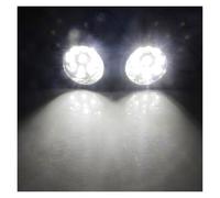 QINSHU Feu Antibrouillard Pour Toyota Pour Camry 2.4L .5L L4 3. V6 Pour Corolla Pour Berline Ensemble Feux Antibrouillard Voiture Pièces LED DRL Feu Circulation Diurne(Blanc)