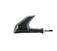 QINSHU Kit Phares Moto Feu Arrière À LED Pour Moto, Clignotant, Lumineux, 12 V, Étanche, Montage Universel Phare Avant(Blue light)