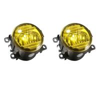 QINSHU Lot 2 Feux Antibrouillard LED H11 Pour Fiat Pour Ducato 2006-2023 Jour Extérieurs DRL 30 W 3000 Lm Antibrouillard(JZ Lemon Yellow)
