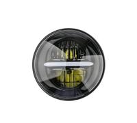 QINSHU Phare De Moto Phare LED Moto Plug And Play 5-3/4 5.75 Pouces Pour Indian Pour Scout Avec Feux Croisement DRL